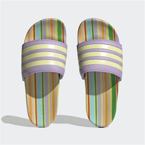 adidas paars slippers|adidas online shop.